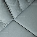 sofa pikowana z poduszkami